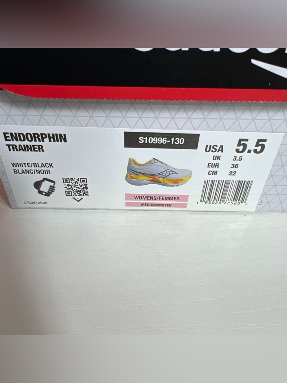 Saucony Women's White & Neon Yellow Incredirun Athletic Running Shoes - Picture 5 of 10